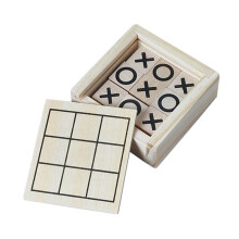 Wood Xo Toe Children Board Game Parent-Child Interactive Logic Thinkin