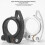 2Pcs Folding Bicycle Seat Pipe Clamp with Quick Release Lever on Behal 7