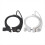 2Pcs Folding Bicycle Seat Pipe Clamp with Quick Release Lever on Behal 3