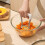 Manual Potato Masher Garlic Kitchen Vegetable Non-Slip Handle Fruit Ju 3