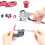 RISK Rear Derailleur Extender Bicycle Frame Gear Link Hanger Extension 7