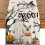 Pastoral Halloween Table Cloth Pumpkin Ghost Black Suitable for 3