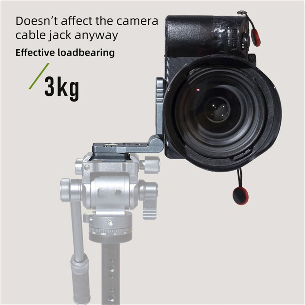 Folding Camera L Plate Holder W Arca Quick Release For D- Rs3 Stabiliz 4851550180331