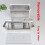 Kitchen Cooked Meat Beef Roll Stainless Steel Forming Tool 1KG Ham Pre 6