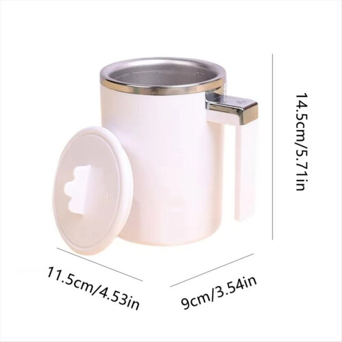 Caneca Magnética Automática de 350ml Recarregável para Café 2