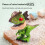 1Set Dinosaur Stationery, Eraser Ruler, Pencil Sharpener, Student Bind 7