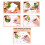 1Set Dinosaur Stationery, Eraser Ruler, Pencil Sharpener, Student Bind 4