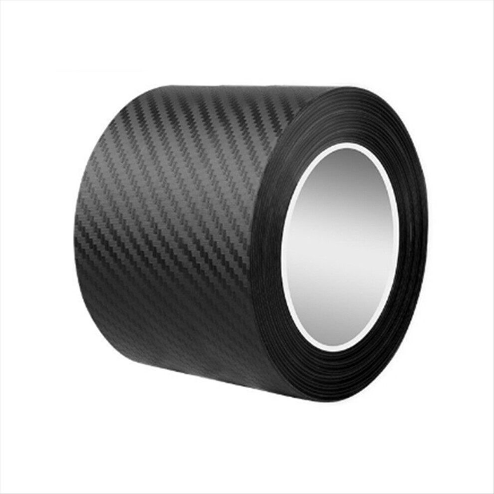 Nano Carbon Fiber Car Sticker Diy Paste Door Sill Protector Bumper Tap 4851550185633