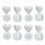 8PCS Earring Backs for -Ears, Lifter Replacements Heavy Earrings,Silve 1