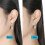 8PCS Earring Backs for -Ears, Lifter Replacements Heavy Earrings,Silve 6