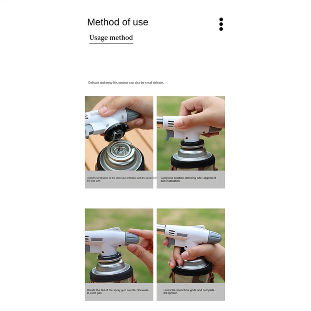 Outdoor Barbecue Automatic Igniter Multi-Function Flamethrower ( Not I-image-OPC-PMV2GHK-NEW