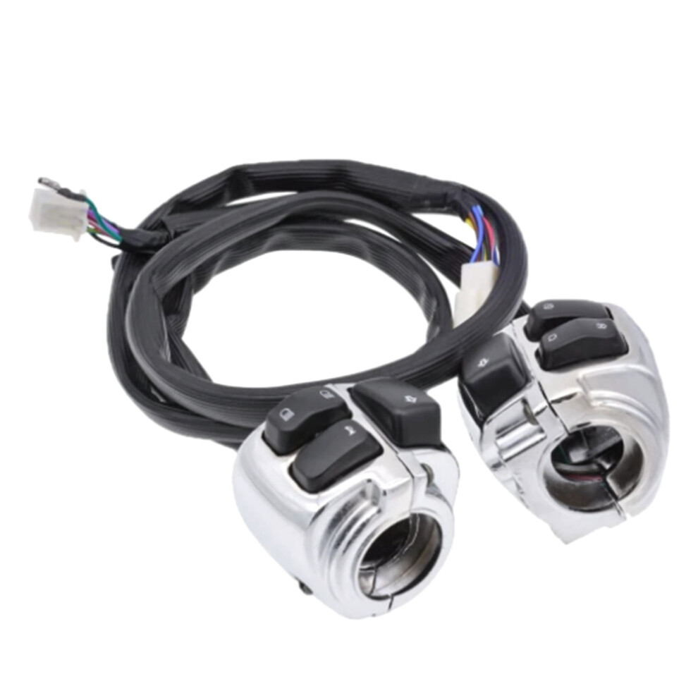 Motorcycle 1Inch 25Mm Handlebar Control Switch Harness Horn Turn Signa Light 4851550199869