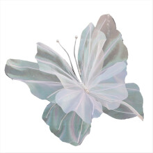 50cm Big Simulation Butterfly 3D Outdoor Shopping Mall Wedding Service
