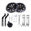 Bicycle Training Wheels Flash Mute Wheel Stabiliser Mounted Kit with B 3