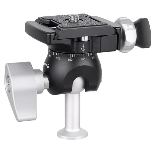 Mini Reverse Ball Head 360 Degree Rotating Camera Tripod CNC Aluminum