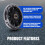 Bicycle Training Wheels Flash Mute Wheel Stabiliser Mounted Kit with B 8