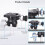 Mini Reverse Ball Head 360 Degree Rotating Camera Tripod CNC Aluminum 7