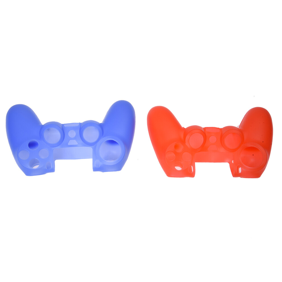 Photos - Console Accessory 2 Packs Silicone Controller Case Combo: Blue / Red Compatible with