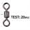 Fishing Swivel Connector Solid Ring Rolling Rotator for Safety Kana Ho 3