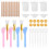 43PCS Resin Mixing Tool Kit - Silicone Measuring Cups for Epoxy Cups,S 4