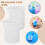 43PCS Resin Mixing Tool Kit - Silicone Measuring Cups for Epoxy Cups,S 6