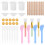 43PCS Resin Mixing Tool Kit - Silicone Measuring Cups for Epoxy Cups,S 2