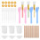 43PCS Resin Mixing Tool Kit - Silicone Measuring Cups for Epoxy Cups,S 3
