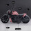 Een speelgoedmotorfiets, Pull Back-motorfiets, 1:12 model voor jongens, Pull To 8