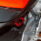 Motorrad-Hecksitz-Haltegriffe mit Armlehne für 660 R 4