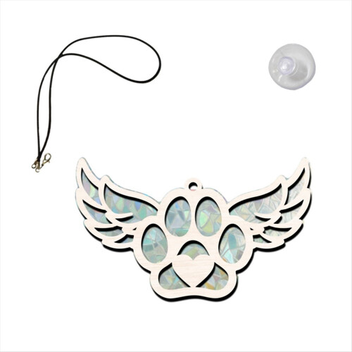 Φορητό στολίδι για σκύλους Sun Catcher Rainbow Maker H 1
