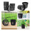 50Pcs Plant Grow Pots Net Nursery Cup Hydroponic Colonization Mesh Pla 7