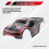 Κάλυμμα αμαξώματος RC EA1025 για JLB Racing CHEETAH 11101 1/10 ανταλλακτικό 5