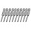 10 stuks 1/4" zeskantige magnetische 3 mm PH1 schroevendraaierbits 3