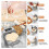 Elektrische Dumpling Maker Machine, Huishoudelijke Dumpling Vorm, Automatische E 6