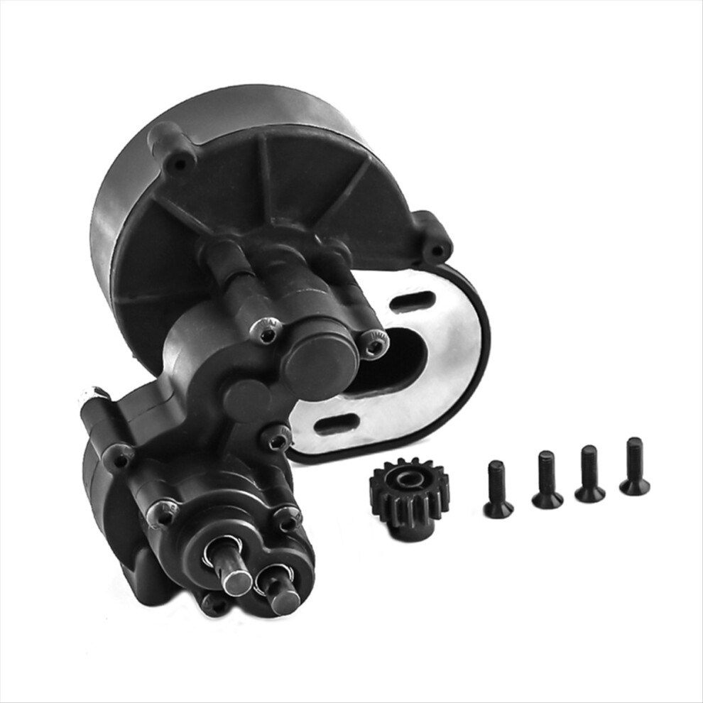 Scx10 Transmission With Gears For 1/10 Rc Crawler Car Upgrade Parts Black 4851550124755