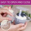 Ατομικά δοχεία για cupcakes, 100 τεμάχια διαφανή κουτιά, θήκες με καπάκι, 4
