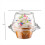Ατομικά δοχεία για cupcakes, 100 τεμάχια διαφανή κουτιά, θήκες με καπάκι, 7