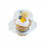 Ατομικά δοχεία για cupcakes, 100 τεμάχια διαφανή κουτιά, θήκες με καπάκι, 10
