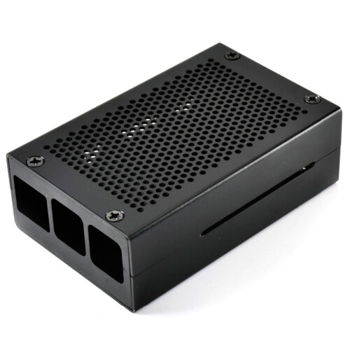 3 Model B+ Case Aluminum Compatible with B Also(Black) 1
