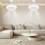 Ceiling Fans with Remote Control and Light Lamp Fan E27 Converter Base 9