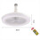 Ceiling Fans with Remote Control and Light Lamp Fan E27 Converter Base 5