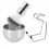 Rasier-Set: Seifenschale + Pinselhalter, Edelstahl-Nylon-Set 4