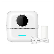 Mini-Aufkleberdrucker, Thermodrucker, Bluetooth-fähig, tragbar