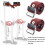 1 Pair Stilts Leg Band Straps Adjustable Comfort Loop Replacement Acce 8
