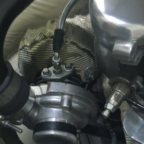 T3 Racing Turbo-Hitzeschutzdecke mit Verriegelungsfeder 2