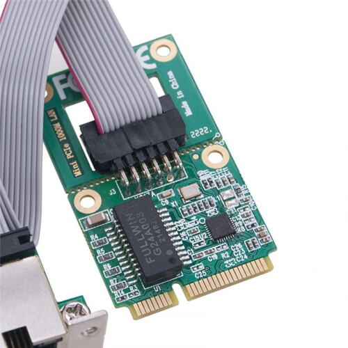 Νέα κάρτα δικτύου Mini PCI-E 1000Mbps Gigabit Ethernet NIC Adapter RTL8 2