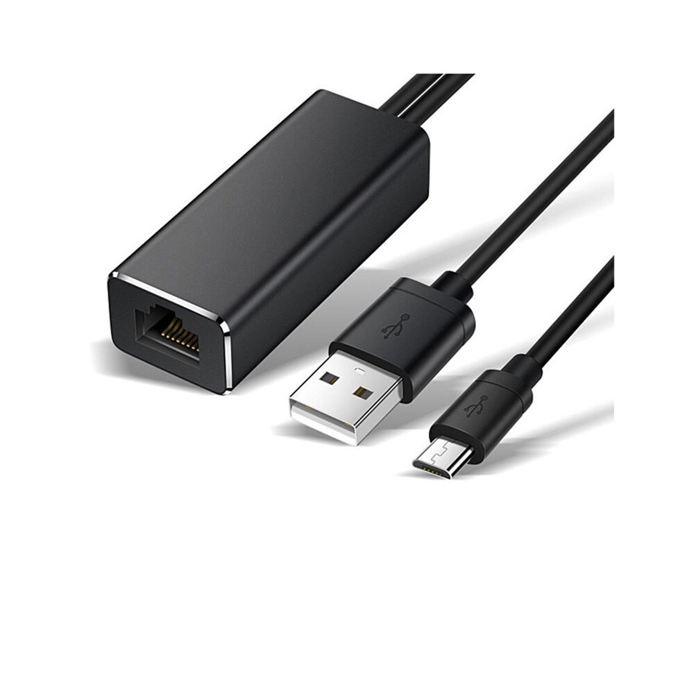 Micro-Usb Ethernet Adapter 10/100Mbps For Usb To Rj45 Network Card Gen 4851550146092