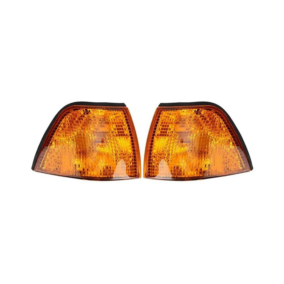 2Pcs Car Corner Without Bulb Turn Signal Indicator For E36 Sedan Light 4851550146443