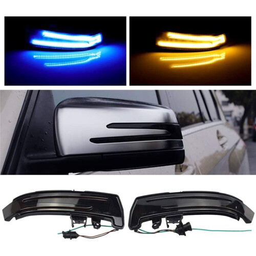 Dynamische LED-Seitenblinker mit sequenzieller Blinkfunktion für A//E/S/CLA/G 2