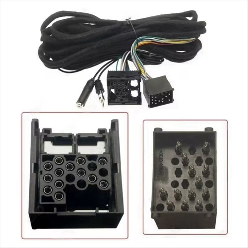 Autoradio-Stereo-Kabelbaum-Adapterstecker-Stromkabel für 3-Sitzer 2